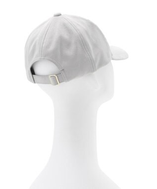 MOONBAT FURLA(フルラ)横刺繍スエード キャップ UVカット ライトグレー