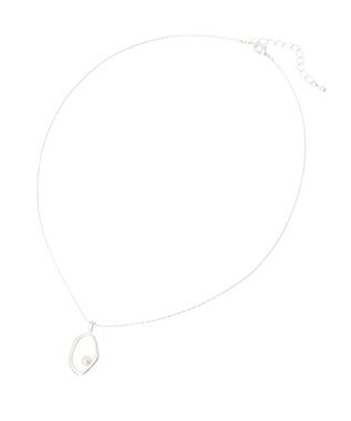 AMERICAN HOLIC パールモチーフワントップネックレス Silver