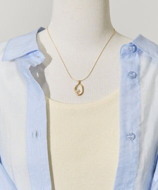 AMERICAN HOLIC パールモチーフワントップネックレス Gold