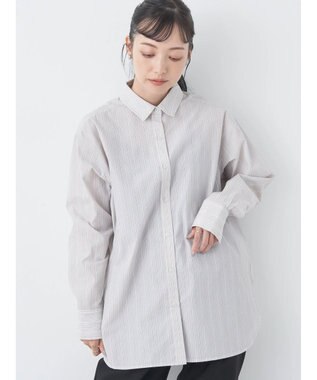 earth music&ecology レギュラーカラーシャツ