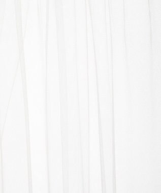 Green Parks SET2点マーブル柄＋チュールスカート Ivory