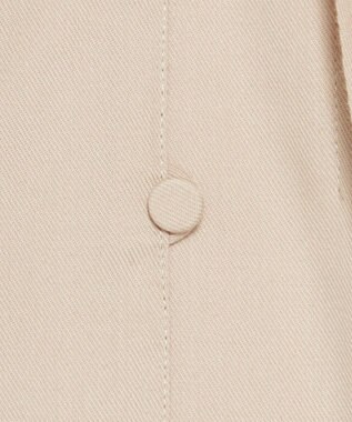 uncrave 【手洗い可】シャンブレー ラッフル ブラウス（uncrave WHITE） エクリュ