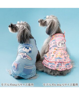 PET PARADISE スヌーピー 接触冷感 ワンピース 《サマーパケーション》 小型犬 ピンク