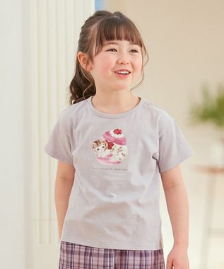 水彩風 アニマルプリント Ｔシャツ / any FAM KIDS | ファッション通販