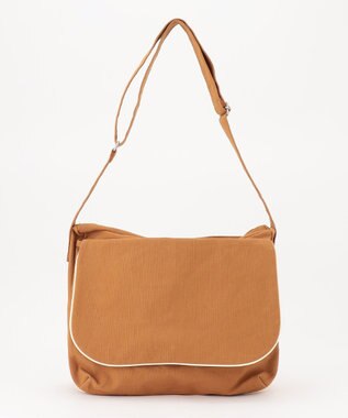 YUSHI ARLE - FLAP SHOULDER　帆布ショルダーバッグ
