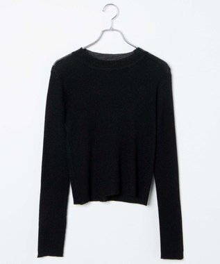 WEGO ラメリブニット ブラック