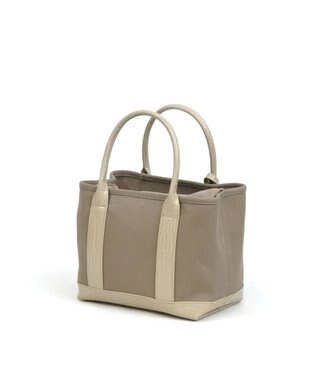 UNBILLION cachecache ショルダー付きパーテーションキャンバストートL グレー