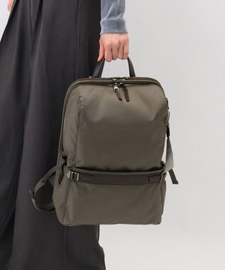 ACE BAGS & LUGGAGE W&.Day/Night リッカ2 スクエアリュック B4サイズ 15.6インチPC収納 19153 ダブルアンドデイナイト アッシュブラウン