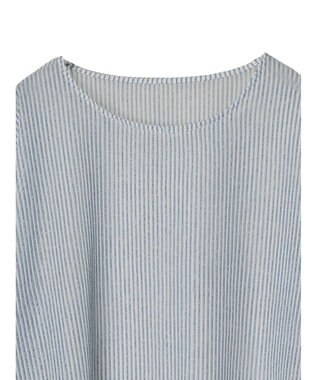 CRAFT STANDARD BOUTIQUE シアーストライププルオーバー Blue