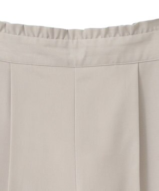 earth music&ecology ウエストフリルワイドパンツ Beige