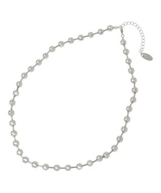 AMERICAN HOLIC ボールチェーンショートネックレス Silver