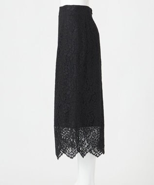 23区 S 【エステータ】コードレース スカート ブラック系