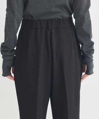 earth music&ecology センターシームフレアパンツ Black