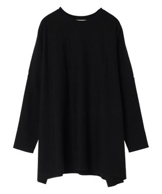 AMERICAN HOLIC バイパチポンチョライクＢＩＧニットチュニック Black