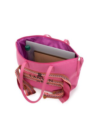 LANVIN en Bleu テイル トートバッグ ピンク