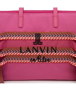 LANVIN en Bleu テイル トートバッグ ピンク