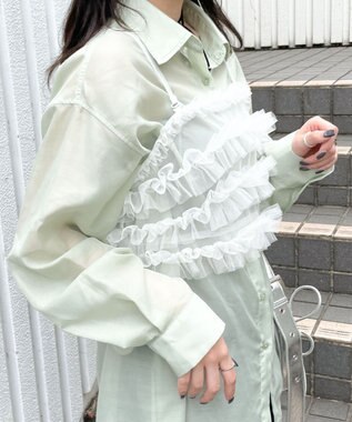 WEGO チュールビスチェ オフホワイト