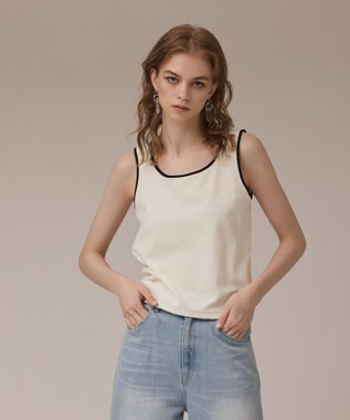 GRACE CONTINENTAL ルーズパーカーsetトップ キナリ