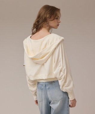 GRACE CONTINENTAL ルーズパーカーsetトップ キナリ