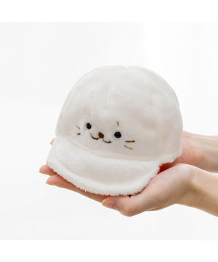 Mother garden しろたん 白いものたくさんシリーズ 《赤白帽子》 店舗限定 赤白帽子