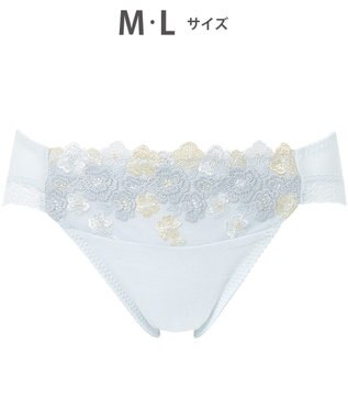 Wing ショーツ KB2060とペア 綿混素材（身生地部） やさしいはきごこち ナチュラルアップブラ はきこみ丈あさめ KF3360 ウイング／ワコール オリーブ