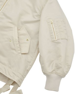 earth music&ecology リバーシブルMA-1 Light Beige