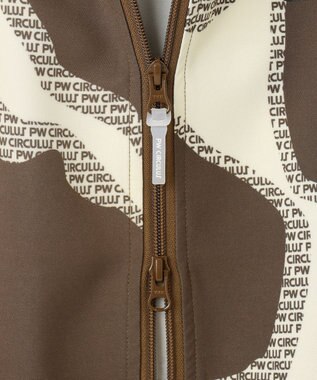 PW CIRCULUS 【袖2WAY】【MEN】プリント デタッチャブル アノラック ベージュ系5