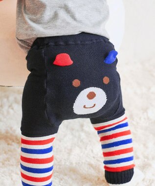 MIKI HOUSE HOT BISCUITS 長袖Tシャツ＆スパッツギフトセット【BOX付き】 グレー