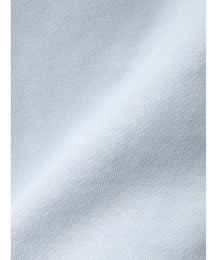 earth music&ecology ハーフジップショートプルオーバー Light Blue