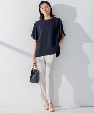 23区 【CLASSY.6月号掲載】LORISTELLA バンブーハンドル ショルダーバッグ ブラック系