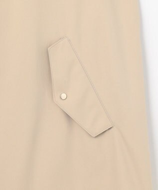 J.PRESS LADIES 【洗える・撥水】ドライツイルストレッチ フーディ アウター ベージュ系