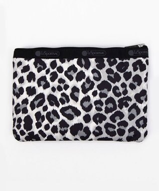 LeSportsac 3ZIP COSMETIC/ニュートラルレオパード ニュートラルレオパード