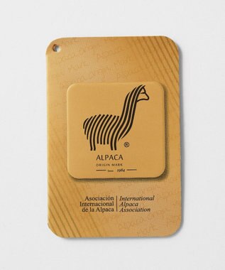 TOQUE 〈大草直子さんアドバイザー〉ロイヤルベビーアルパカ 針抜きスムス 12分丈レギンス ブラック