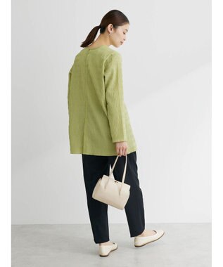 Green Parks ワッシャーデザインブラウス Green