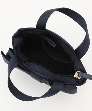 TOCCA 【撥水】WISH RIBBON POUCHBAG ポーチ ネイビー系