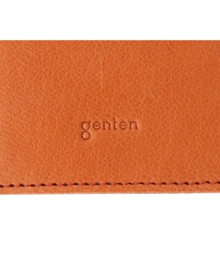 genten ゴートベーシック パスケース レンガ