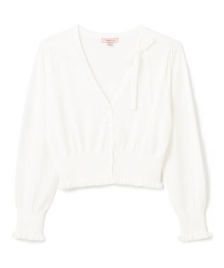 TOCCA SWEET TIE カーディガン オフ系