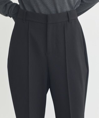 earth music&ecology センターシームフレアパンツ Black