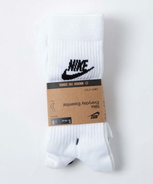 WEGO NIKE　NSW　エブリデイエッセンシャルクルーソックス ホワイト