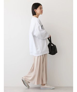 AMERICAN HOLIC サラックールギャザースカート Gray Beige