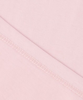 組曲 GIZAプレーティング天竺フレンチスリーブ Tシャツ ピンク系