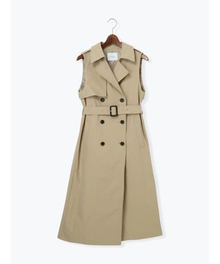 Te chichi ロングトレンチジレ ベージュ