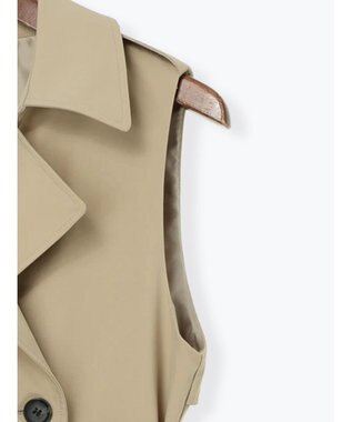 Te chichi ロングトレンチジレ ベージュ