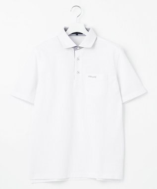 23区GOLF ギフトにもお勧め！【WEB限定】ベーシックポロシャツ ホワイト系