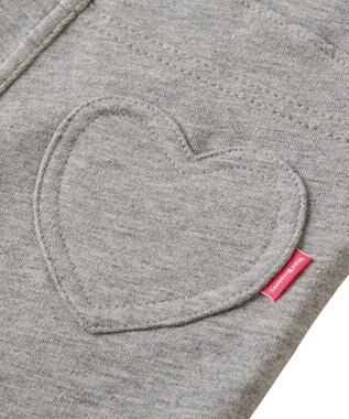 MIKI HOUSE HOT BISCUITS 【80-120cm】 ストレッチシンプルパンツ グレー