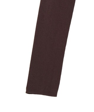 JOSEPH 【洗える】サティニーリブ　ロングスリーブポロニット Ebony