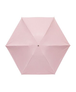 MOONBAT 【 遮光率100％/遮熱/UV/軽量】MACKINTOSH PHILOSOPHY(マッキントッシュフィロソフィー)晴雨兼用日傘 無地 シャンブレーBarbrella バーブレラ 折りたたみ傘 フワクール生地使用 ペールピンク