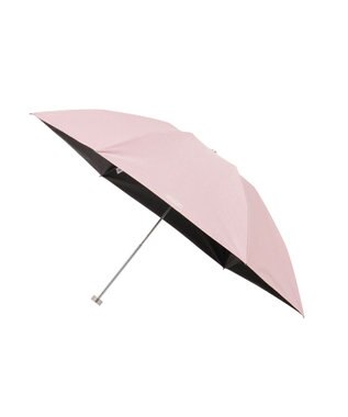 MOONBAT 【 遮光率100％/遮熱/UV/軽量】MACKINTOSH PHILOSOPHY(マッキントッシュフィロソフィー)晴雨兼用日傘 無地 シャンブレーBarbrella バーブレラ 折りたたみ傘 フワクール生地使用 ペールピンク