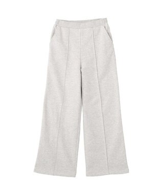 AMERICAN HOLIC センタータックワイドスウェットパンツ Light Gray Mixture