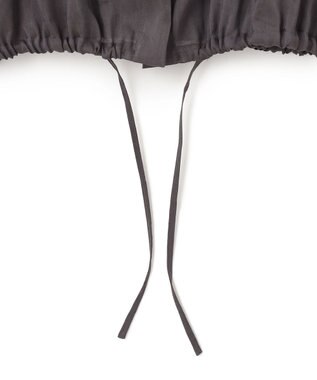 BEIGE， PAULINE / ドローストリングシアーブラウス Slate